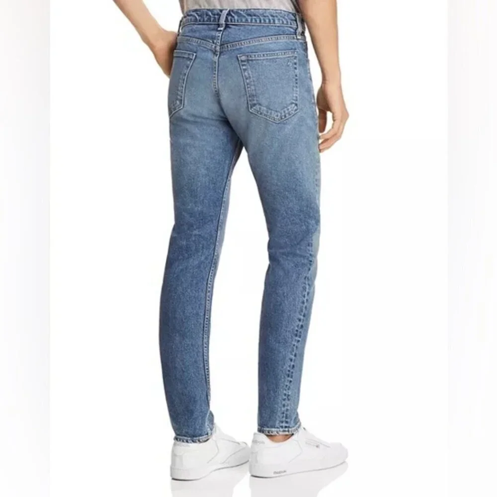 rag & bone Jeans Men's Size 30 Brighton Wash Fit‎ 2 Slim Button Fly Denim